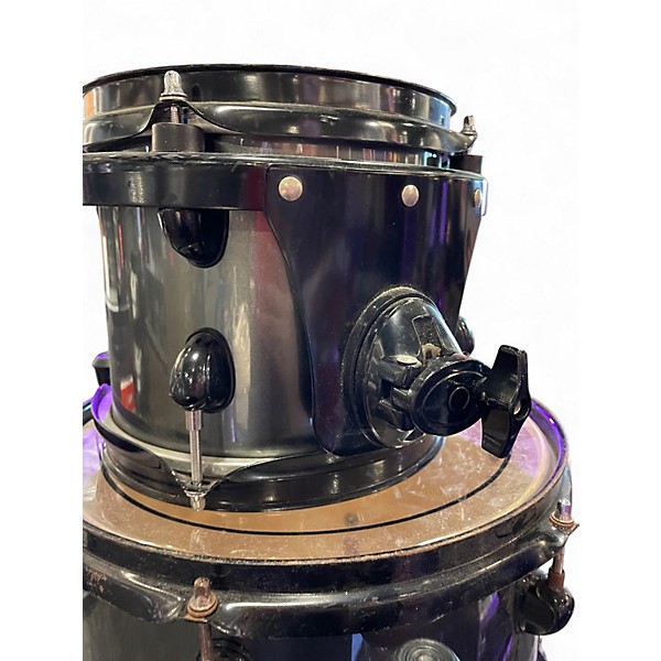 Used PDP by DW 5 Piece Double Drive Metallic Green Sparkle Drum Kit