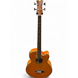 Used Dean PBQM QUILTED NATURAL Acoustic Bass Guitar