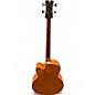 Used Dean PBQM QUILTED NATURAL Acoustic Bass Guitar
