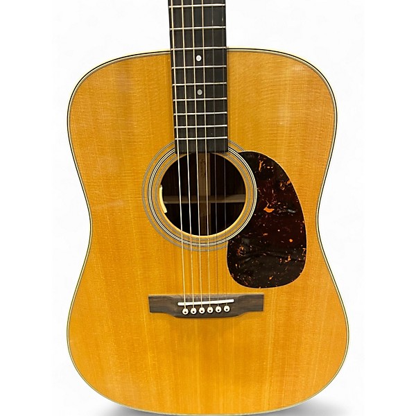 Used Martin D28 Natural Acoustic Guitar