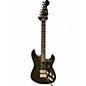 Used Fender Special Edition Ebony HSS Stratocaster Black Solid Body Electric Guitar thumbnail