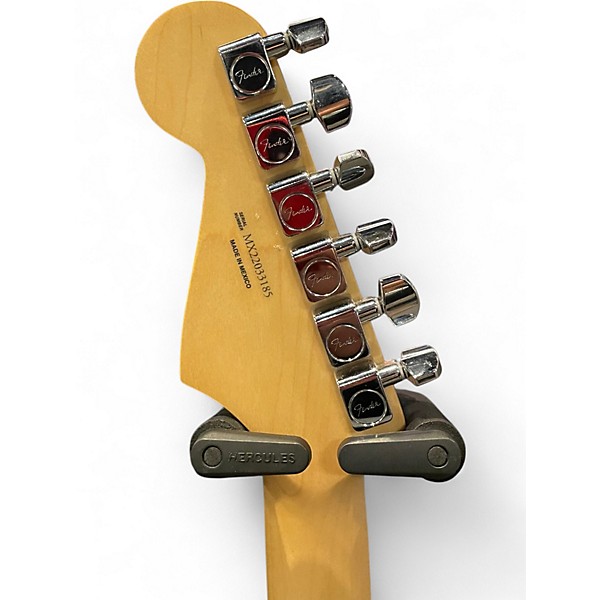 Used Fender Special Edition Ebony HSS Stratocaster Black Solid Body Electric Guitar