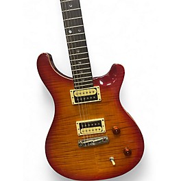 Used PRS SE Custom 22 Cherry Sunburst Solid Body Electric Guitar