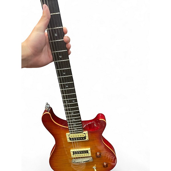 Used PRS SE Custom 22 Cherry Sunburst Solid Body Electric Guitar