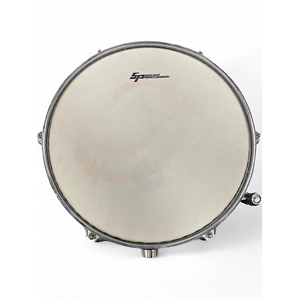 Used Sound Percussion  4 Piece drumset Black Drum Kit