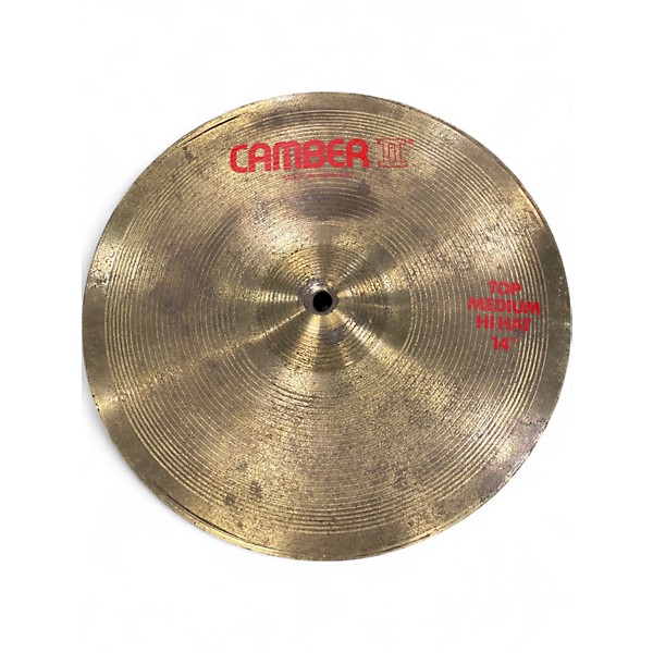 Used Camber 14in Medium Hi Hat Pair Cymbal