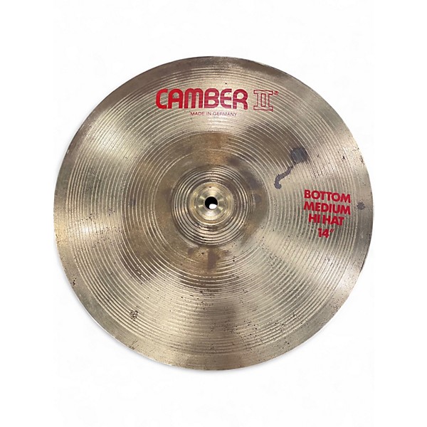 Used Camber 14in Medium Hi Hat Pair Cymbal