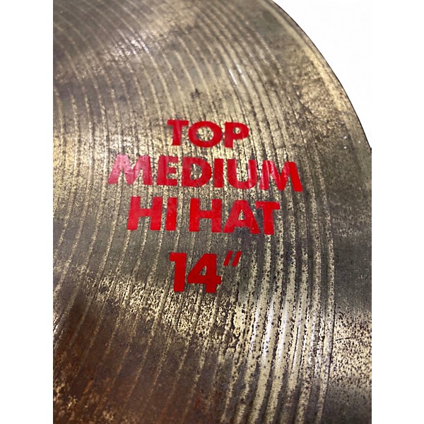 Used Camber 14in Medium Hi Hat Pair Cymbal