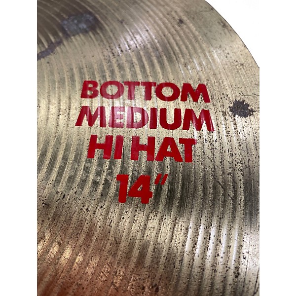 Used Camber 14in Medium Hi Hat Pair Cymbal