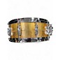 Used Gretsch Drums 5X14 KEITH CARLOCK RAW BRASS Drum