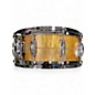 Used Gretsch Drums 5X14 KEITH CARLOCK RAW BRASS Drum