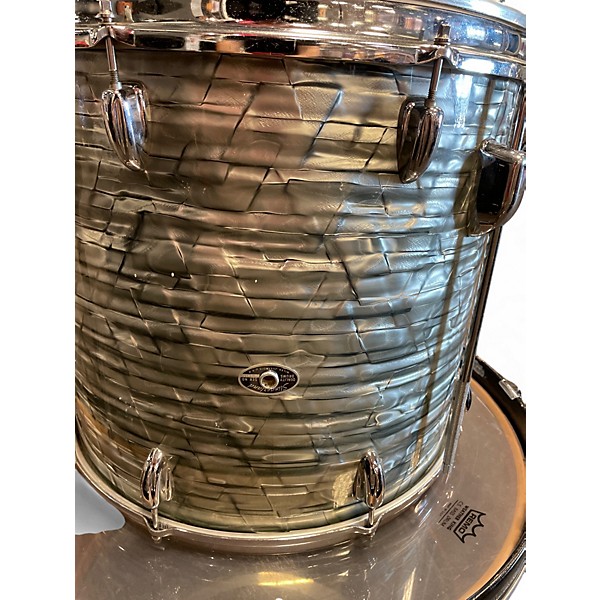 Used Slingerland 3 Piece SHELL PACK SKY BLUE PEARL Drum Kit