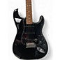 Used Fender Limited Edition Player Strat, Pau Ferro Fingerboard Black Solid Body Electric Guitar