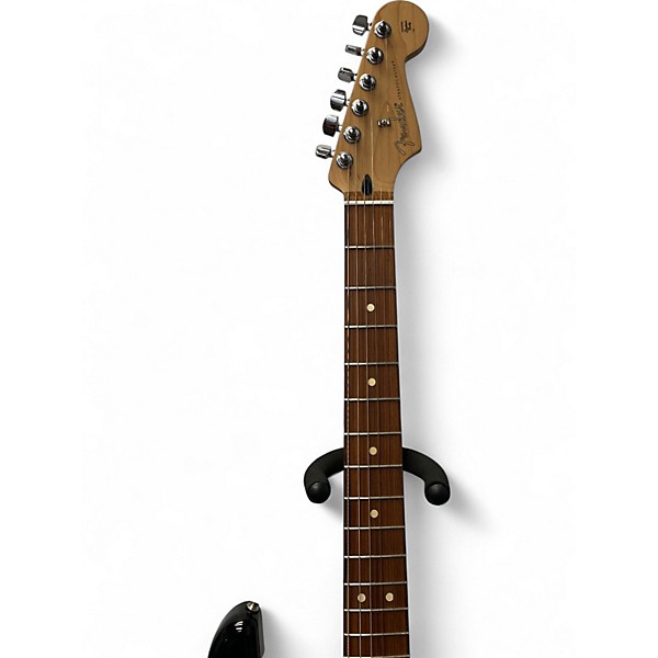 Used Fender Limited Edition Player Strat, Pau Ferro Fingerboard Black Solid Body Electric Guitar