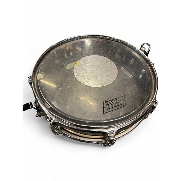 Used Remo 3.5X13 MASTER EDGE PICOLLO Metallic Gold Drum