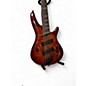 Used Ibanez SRMS805 Red Orange Electric Bass Guitar