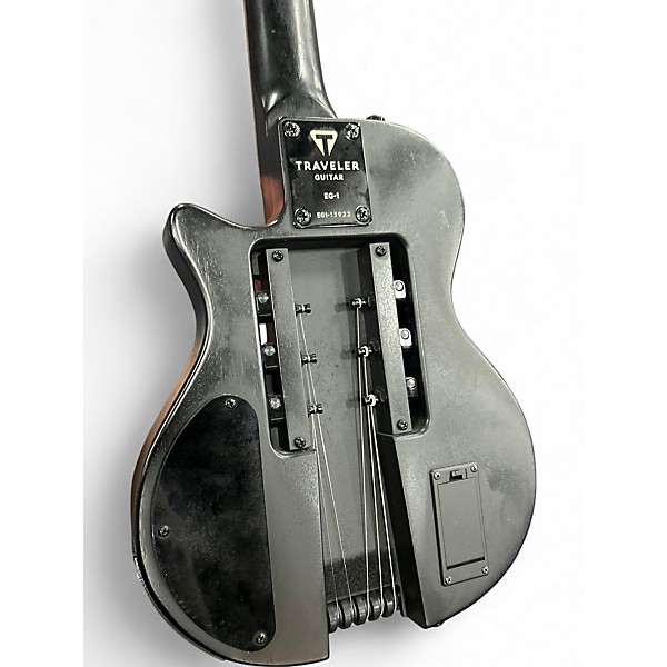 Used Traveler Guitar EG1 Custom Black Electric Guitar