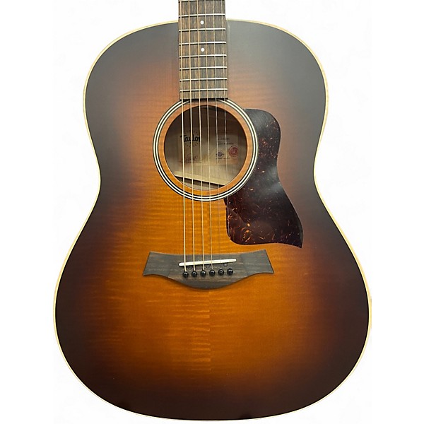 Used 2021 Taylor AD27E FLAMETOP SHADED EDGE BURST Acoustic Electric Guitar