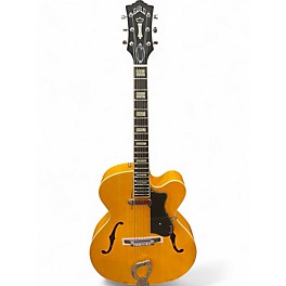 Used Guild A-150 Yellow Hollow Body Electric Guitar