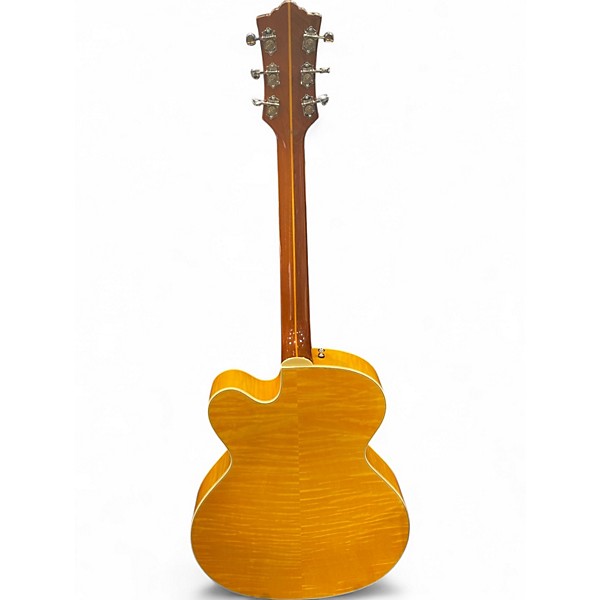 Used Guild A-150 Yellow Hollow Body Electric Guitar