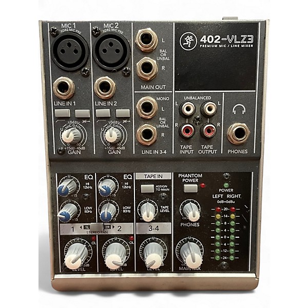 Used Mackie 402VLZ3 Unpowered Mixer | Guitar Center