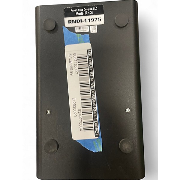Used Rupert Neve Designs RNDI-1 Direct Box