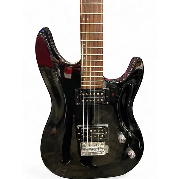 Used Laguna LE300 Black Solid Body Electric Guitar