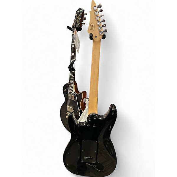 Used Laguna LE300 Black Solid Body Electric Guitar