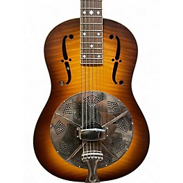Used National Estralita Deluxe sunburst Resonator Guitar