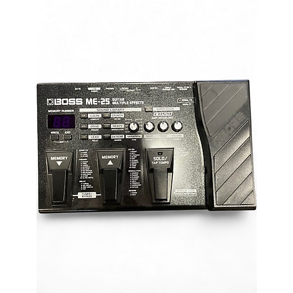 Used BOSS ME25 Guitar Multi Effect Processor