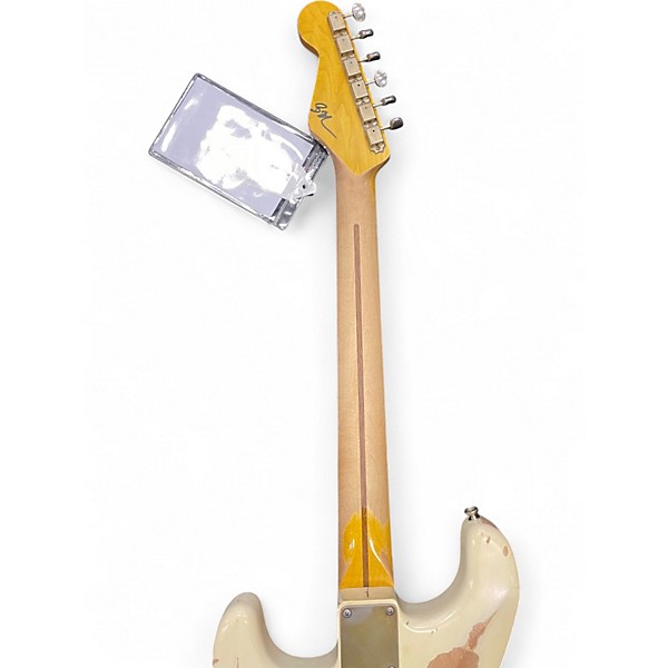 Used Nash Guitars S57 RELIC Olympic White Solid Body Electric Guitar