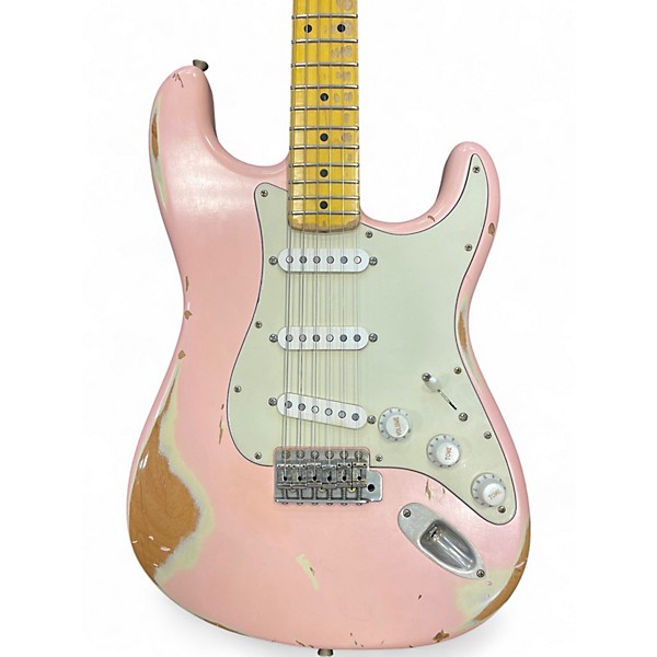 Used Nash Guitars S63 RELIC Shell Pink Solid Body Electric Guitar