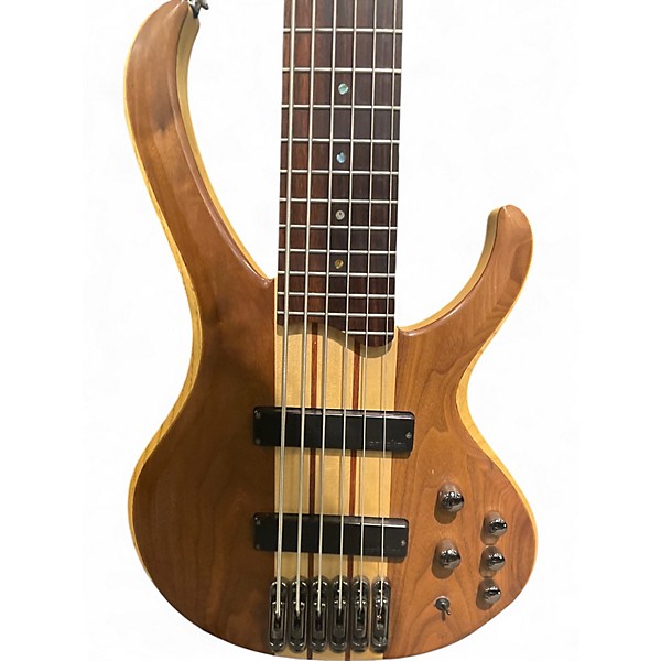 Used Ibanez BTB746NTL Natural Electric Bass Guitar