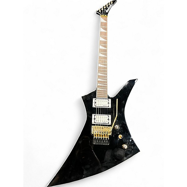 Used Jackson KEX KELLY X BLACKGOLD Solid Body Electric Guitar