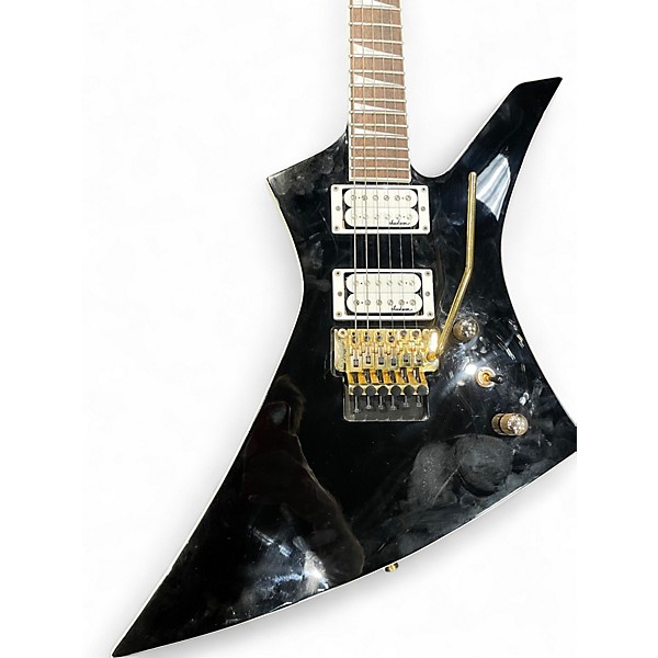 Used Jackson KEX KELLY X BLACKGOLD Solid Body Electric Guitar