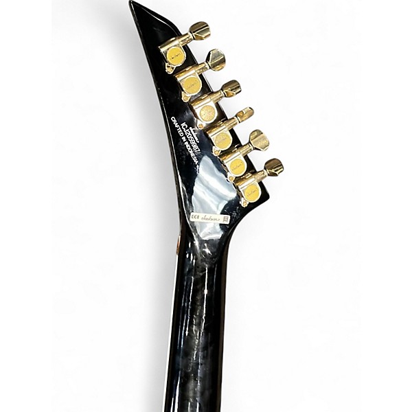 Used Jackson KEX KELLY X BLACKGOLD Solid Body Electric Guitar