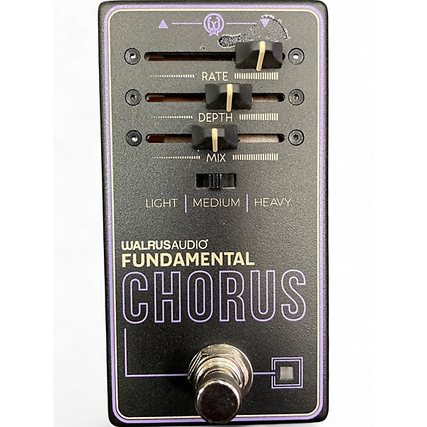 Used Walrus Audio FUNDAMENTAL CHORUS Effect Pedal