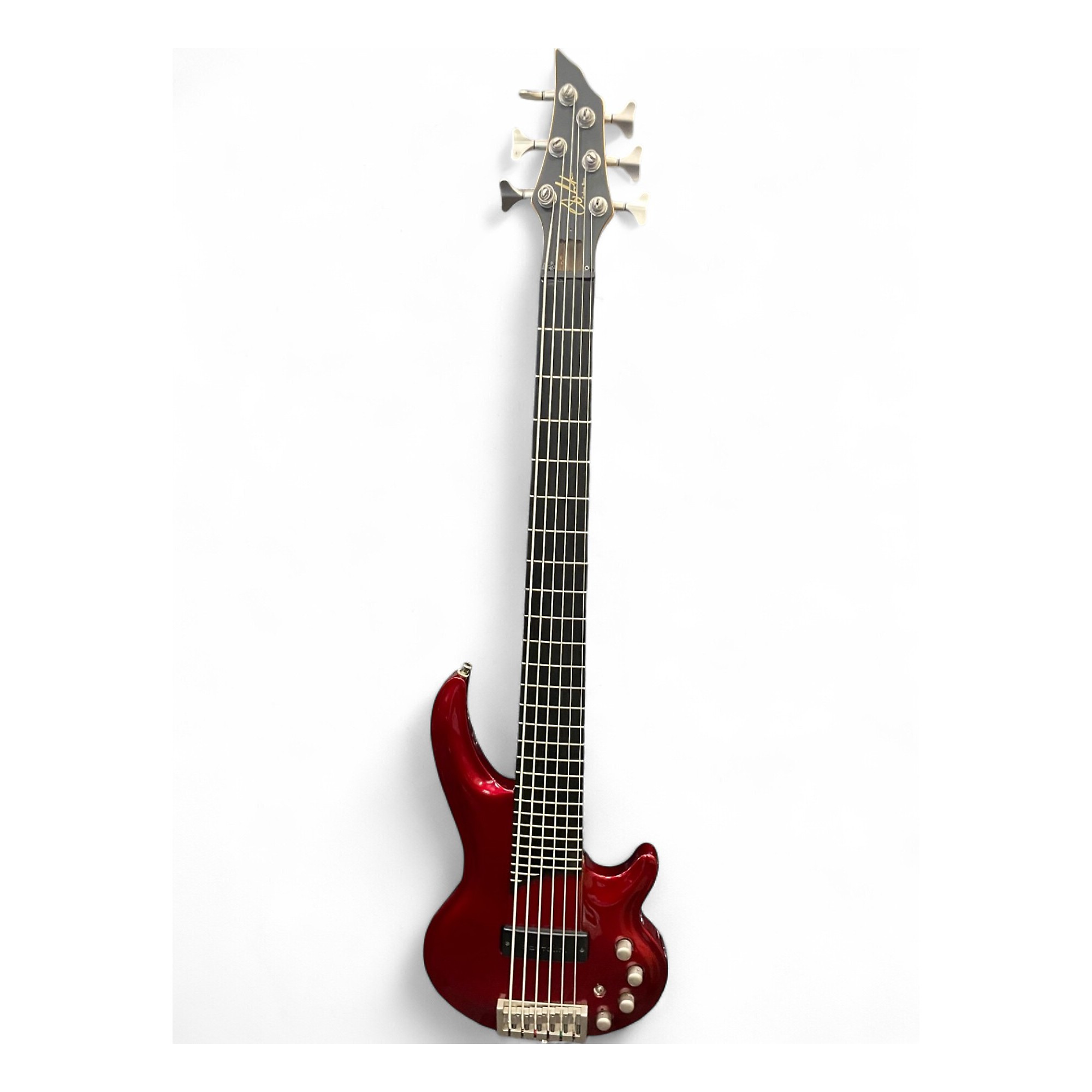 Cort Curbow 赤 五弦 ベース CORT Greg Curbow 5 String Bass EQ Active Electronics Great