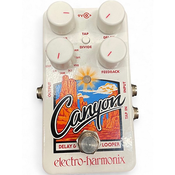 Used Electro-Harmonix Canyon Delay and Looper Effect Pedal