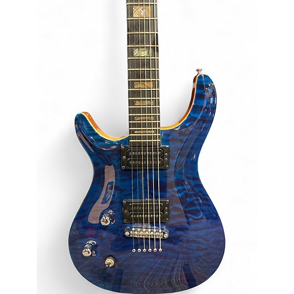 Used Carvin CT6 Blue Solid Body Electric Guitar