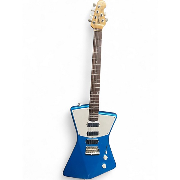 Used Music Man ST VINCENT Electron Blue Metallic Solid Body Electric Guitar