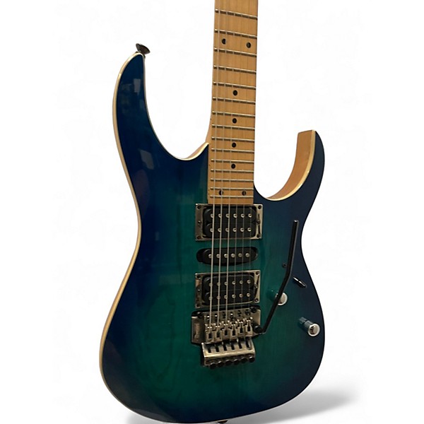 Used Ibanez RG470ahm blue moon burst Solid Body Electric Guitar