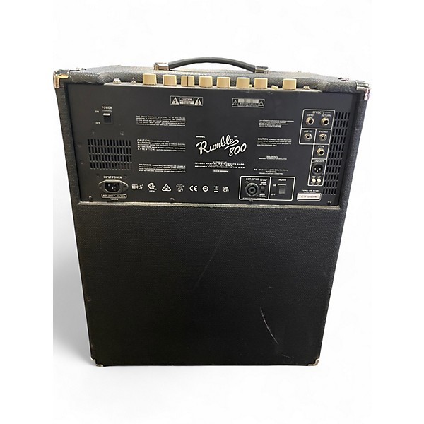 Used Fender RUMBLE 800 Bass Combo Amp