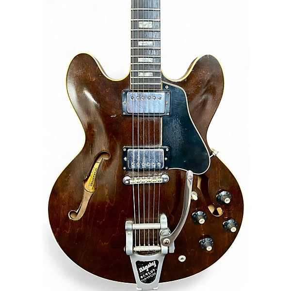 Vintage 1960s Gibson ES335 Walnut Hollow Body Electric Guitar