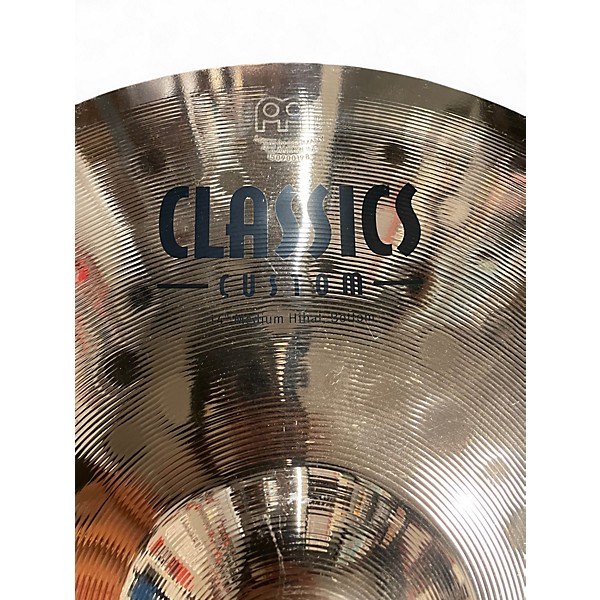 Used MEINL 14in Classic Custom Medium Hi Hat Bottom Cymbal