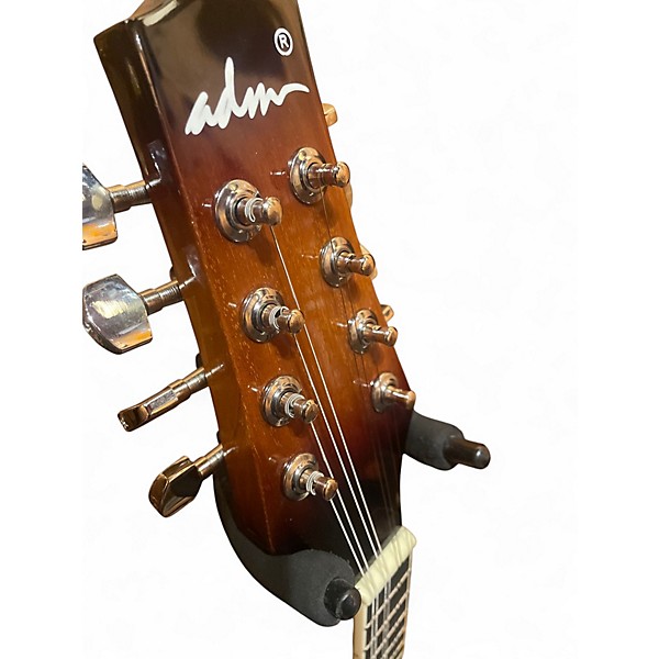 Used Adm Acoustic Mandolin 2 Tone Sunburst Mandolin