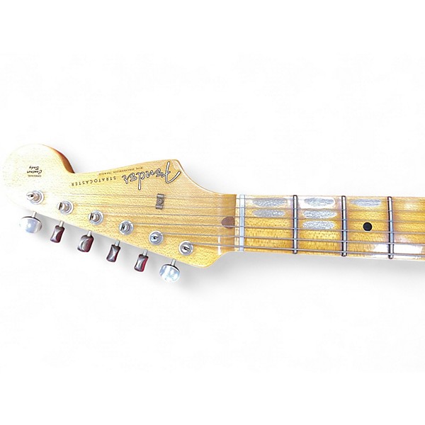 Used Fender CUSTOM SHOP LTD 57 STRATOCASTER JRN Black Solid Body Electric Guitar