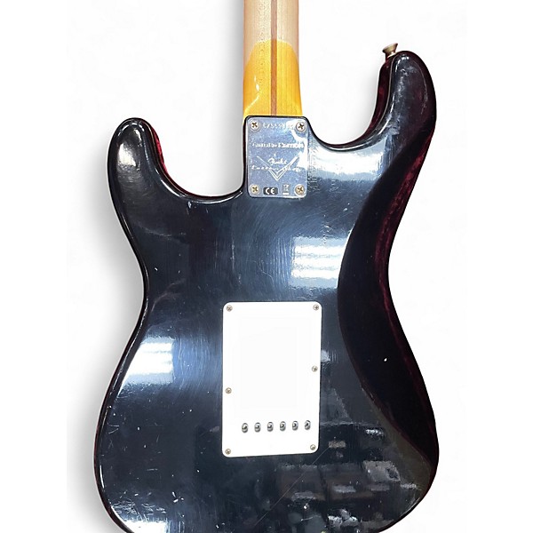Used Fender CUSTOM SHOP LTD 57 STRATOCASTER JRN Black Solid Body Electric Guitar