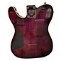 Used Schecter Guitar Research PT PRO Trans Purple Solid Body Electric Guitar