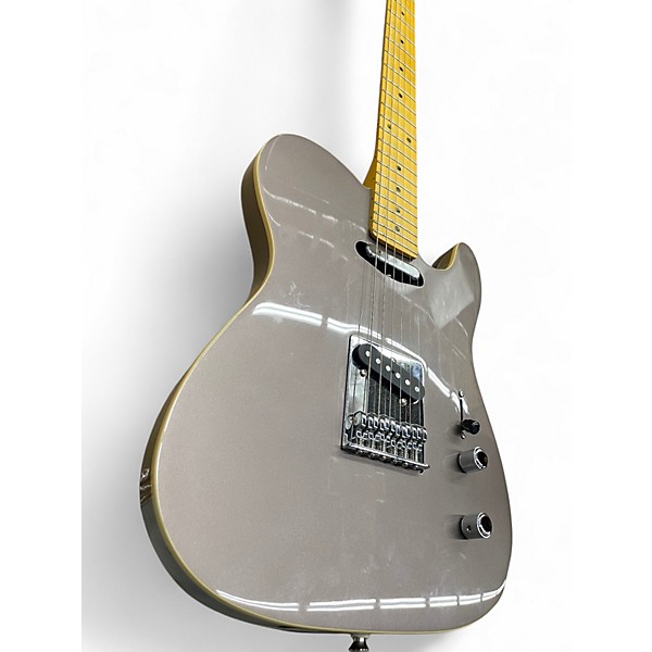 Used Fender Aerodyne Telecaster Silver Solid Body Electric Guitar